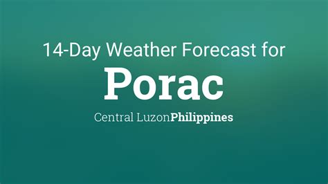 porac weather